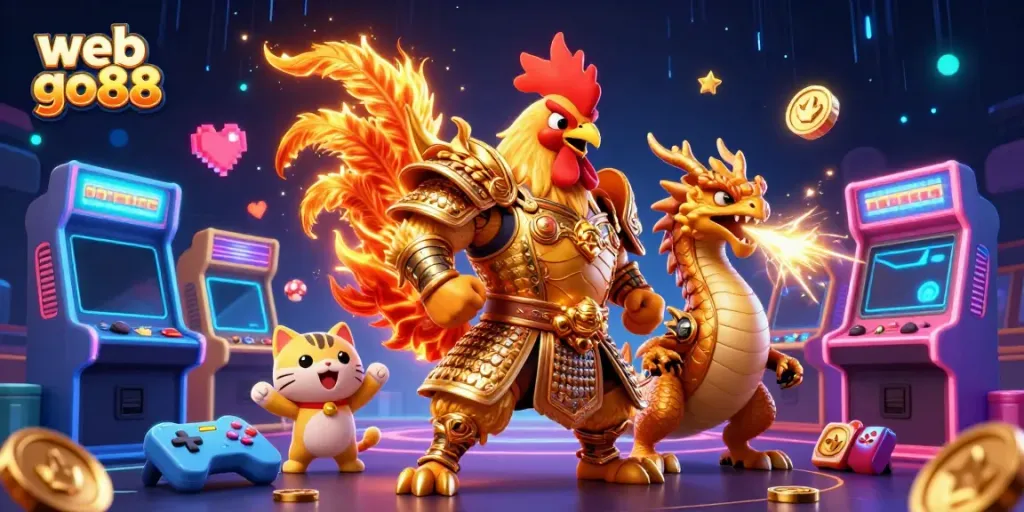 Players engage excitingly with web go88's online gaming through dynamic scenes and characters.